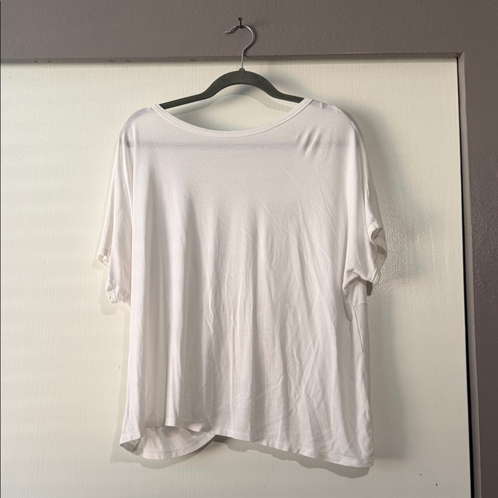 Love Tree White Short Sleeve Tee